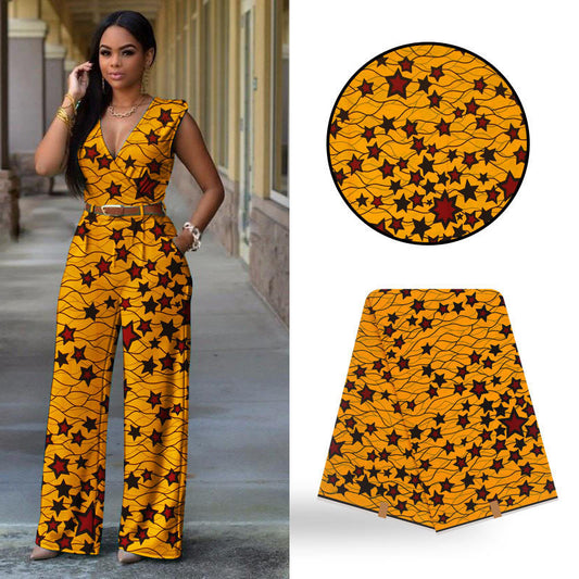 African traditional wax cloth fashion African batik cloth