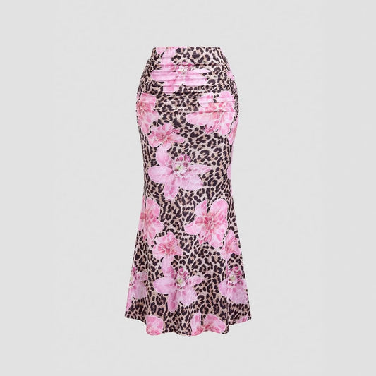 A- Line Skirt Leisure Vacation Long Women's Clothing-Bengold Cozll?gbjzçection laxjh